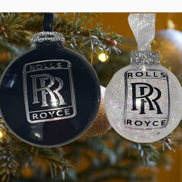 Rolls Royce Car Christmas Tree Ornament| Customized/Personalized White Elephant - Picture 1 of 16